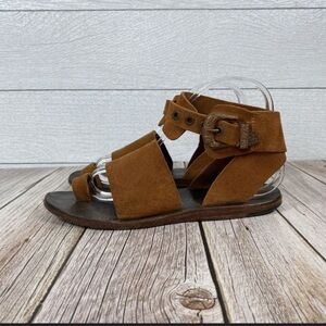 Free people leather upper sandals